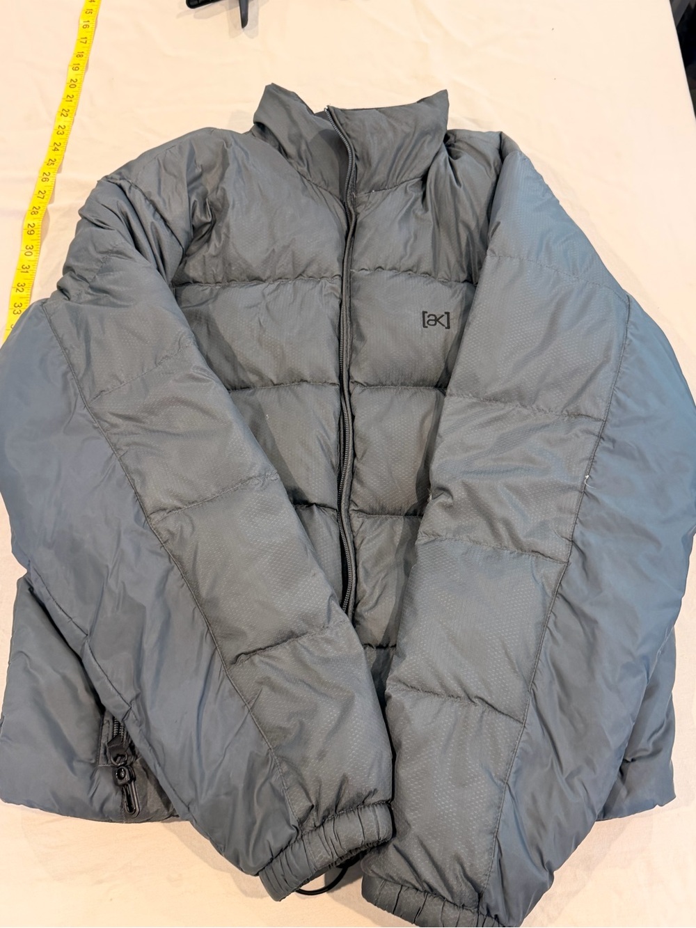 Burton Gray Puffy Jacket